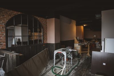 Während der Bauphase